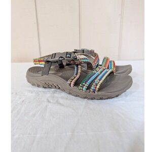 Skechers Outdoor Lifestyle Reggae Slim Multi Color Strappy Sandals  Womens 7